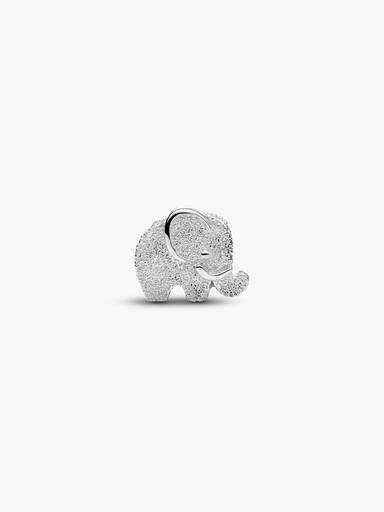 Mini charm Elefante con textura