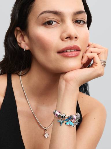 Aretes de aro Abrazo Brillante