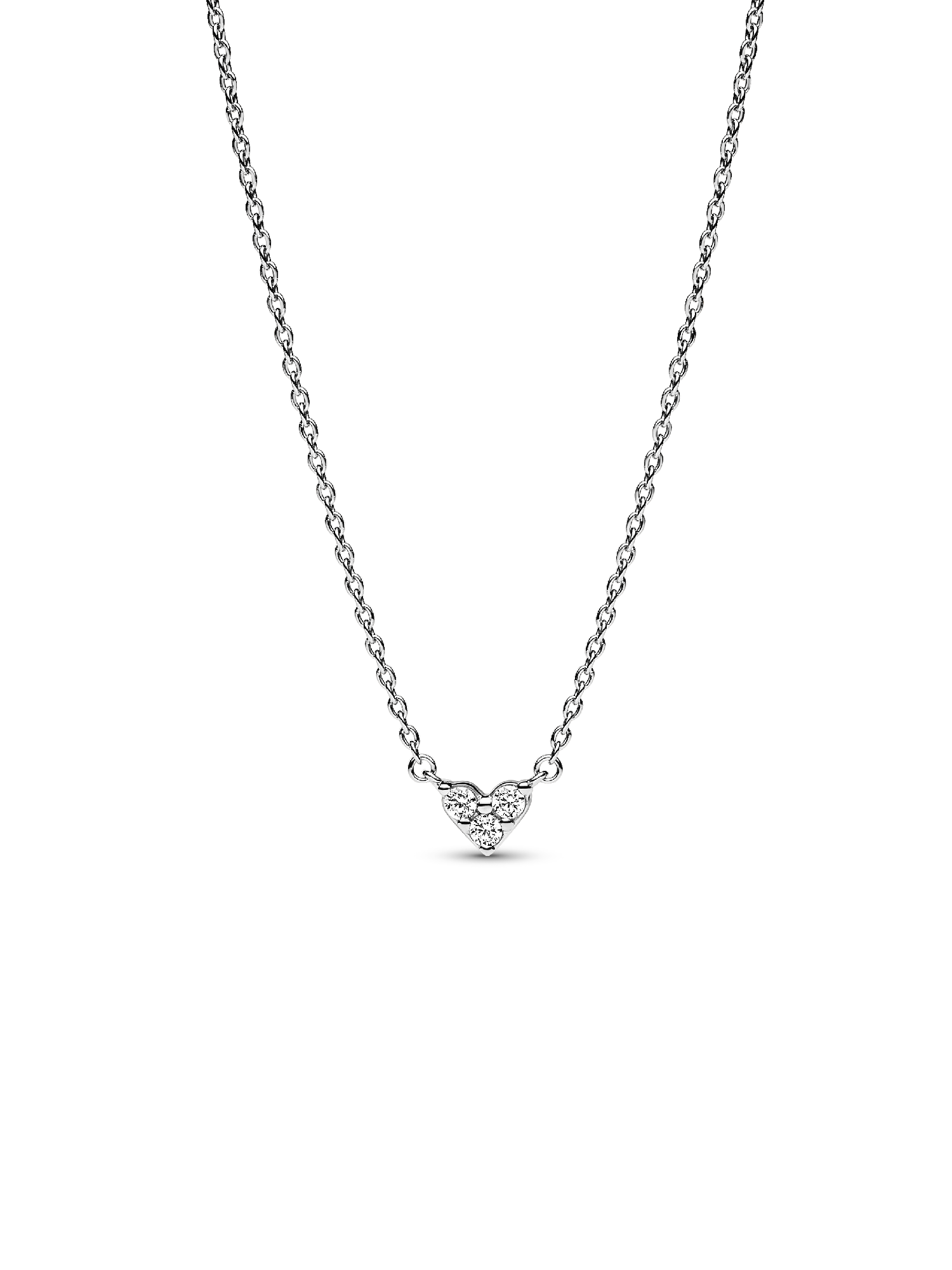 Collar Collier Corazón Triple Gema