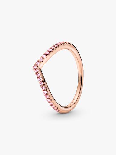 Anillo Deseo reluciente rosa Pandora Timeless