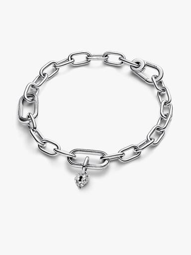 Charm Mini Colgante Corazón Ojo de Cerradura