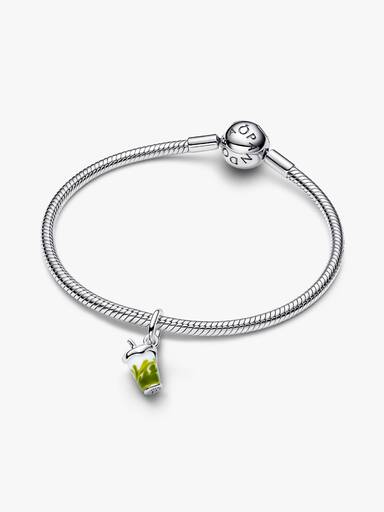 Charm Colgante de Cristal Murano Matcha Latte Helado