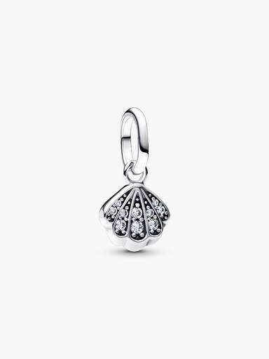 Mini charm colgante Concha reluciente