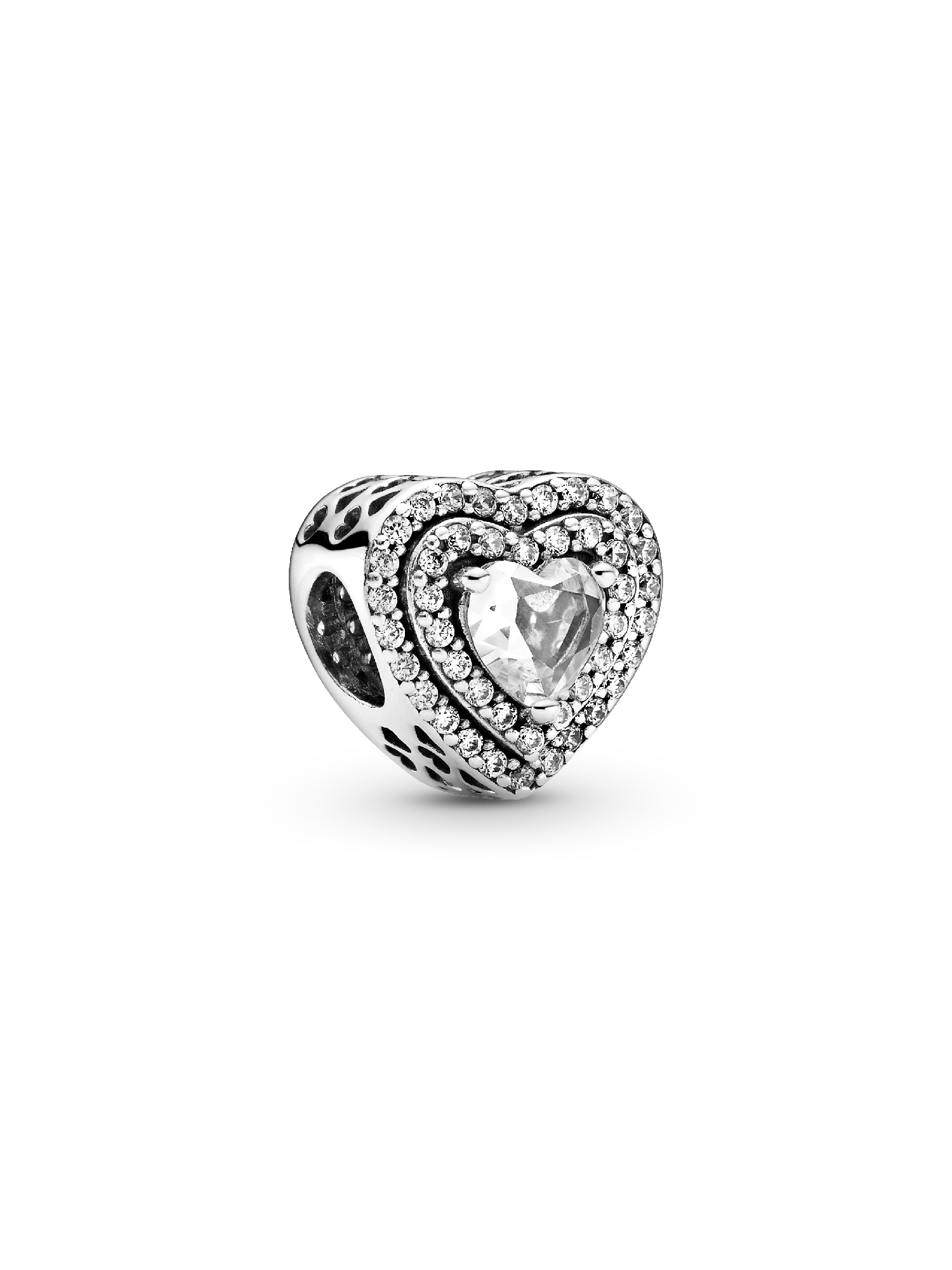 Charm Corazones relucientes en niveles