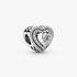 Charm Corazones relucientes en niveles Charm Corazones relucientes en niveles