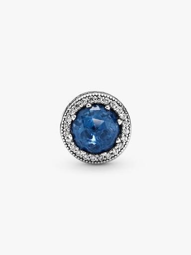 Charm Azul oscuro brillante