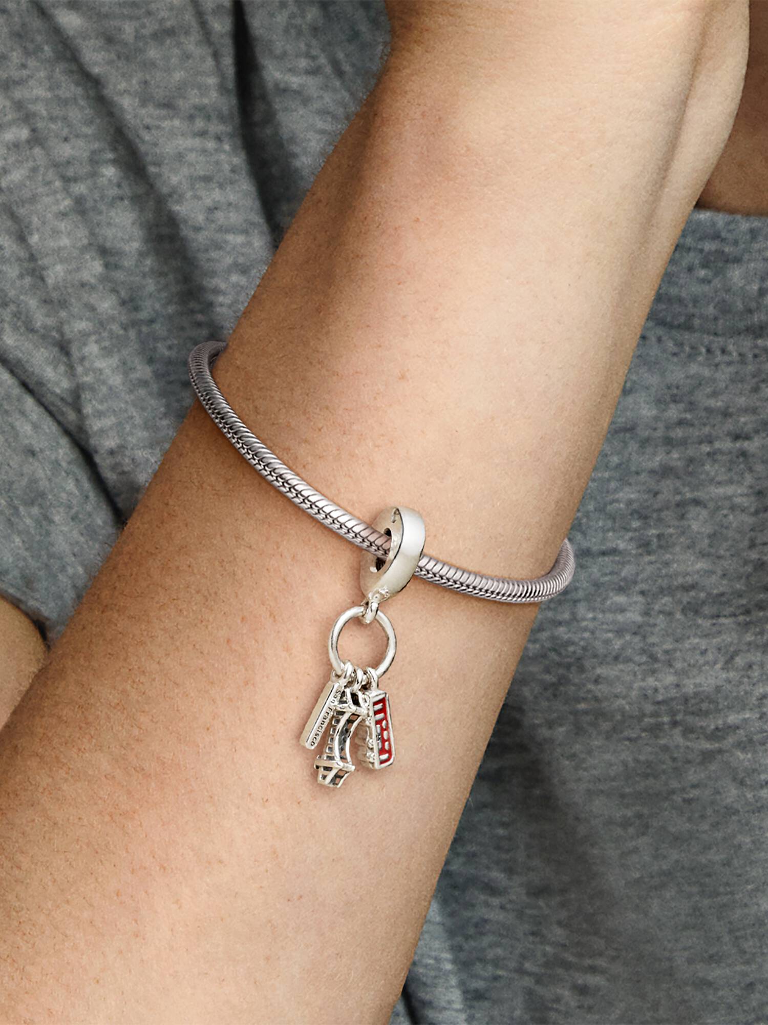 Charm Colgante PANDORA Con Símbolos De San Francisco
