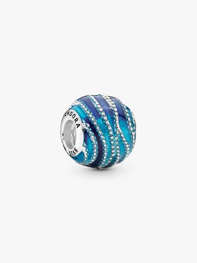 Charm Ola azul