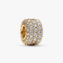 Charm Triple Fila de Brillante Pavé Charm Triple Fila de Brillante Pavé