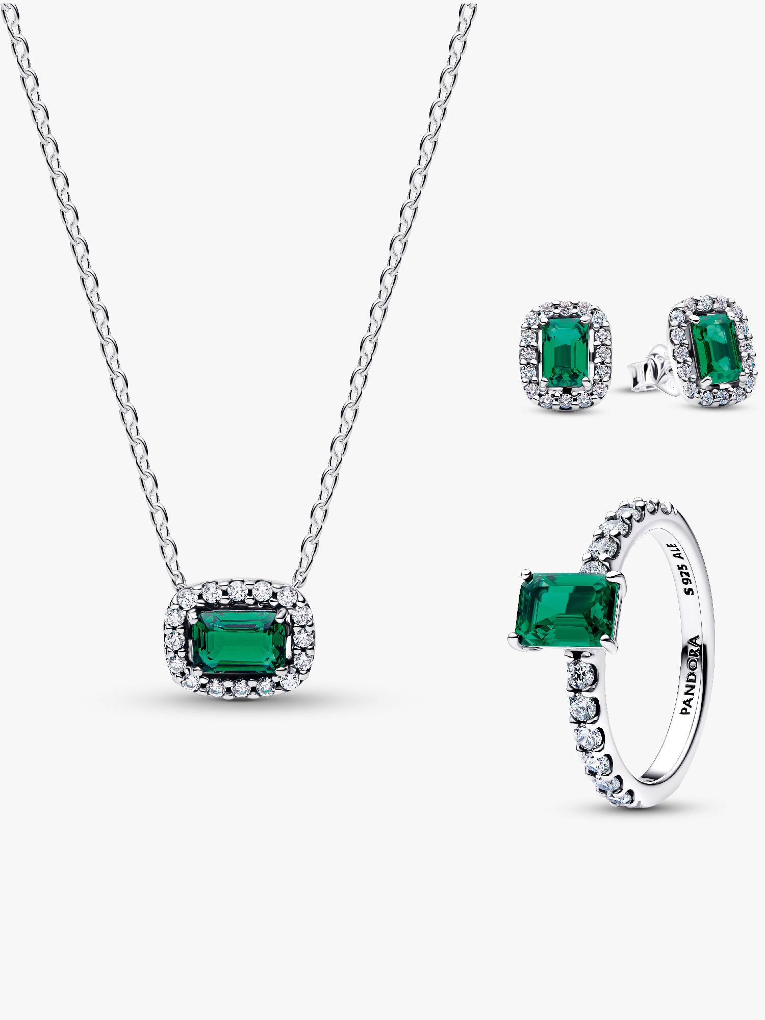 Set de regalo Halo verde de Pandora Timeless