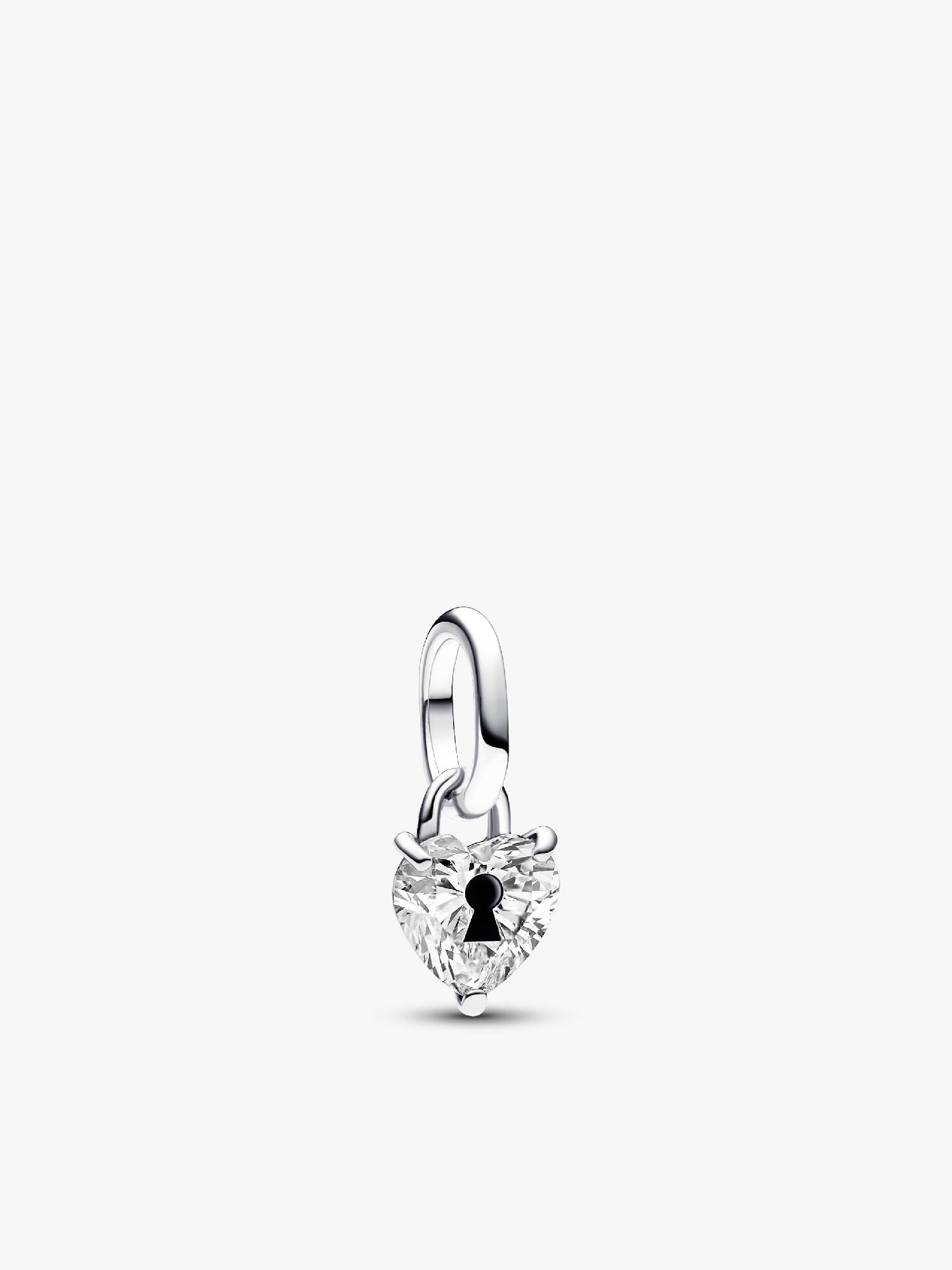 Charm Mini Colgante Corazón Ojo de Cerradura
