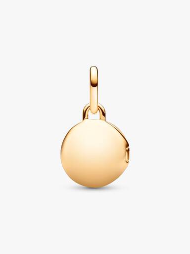 Charm Colgante Medallón Amor grabable que se puede abrir