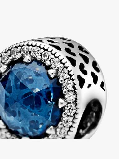 Charm Azul oscuro brillante