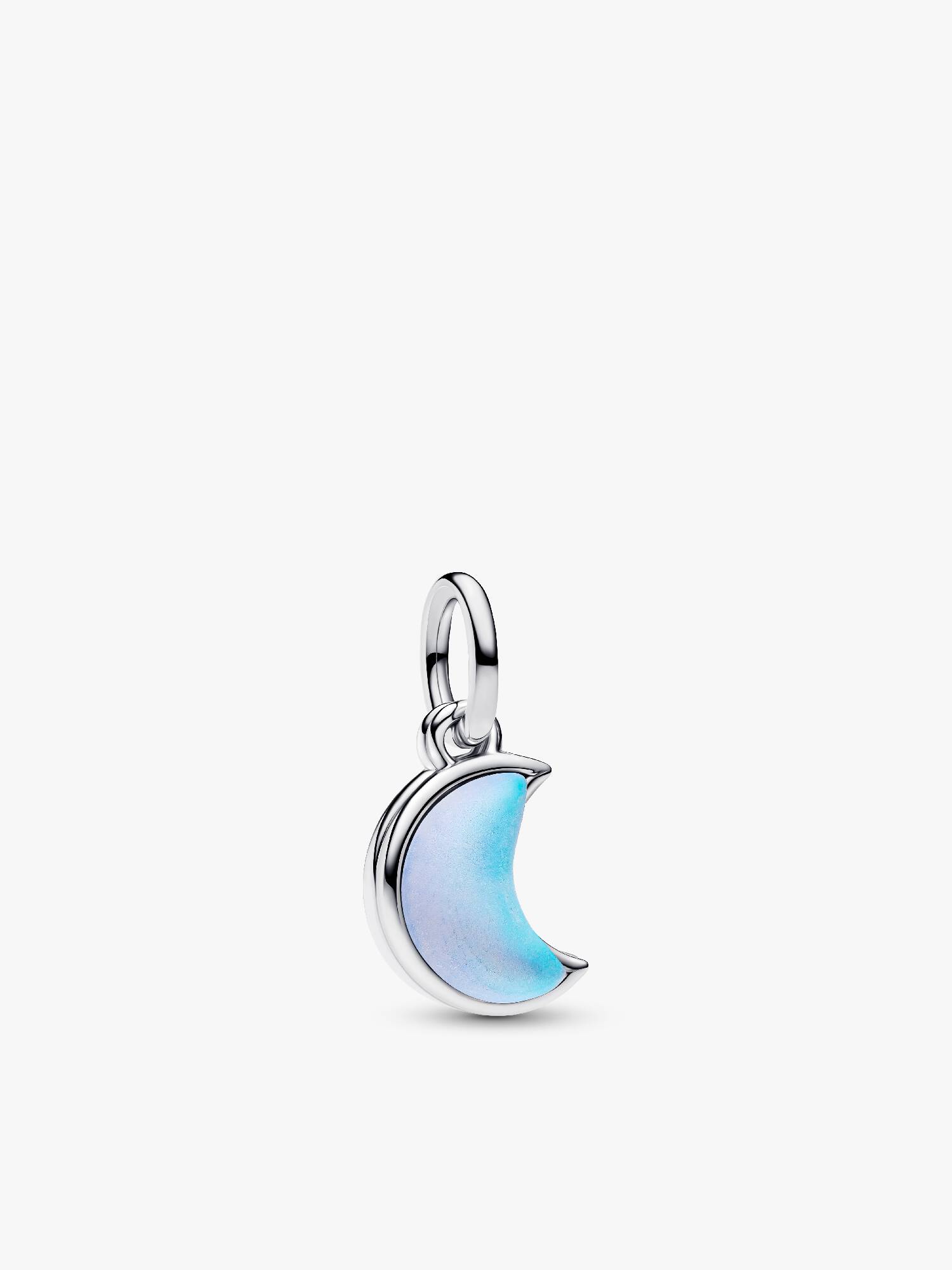 Charm colgante doble Luna creciente
