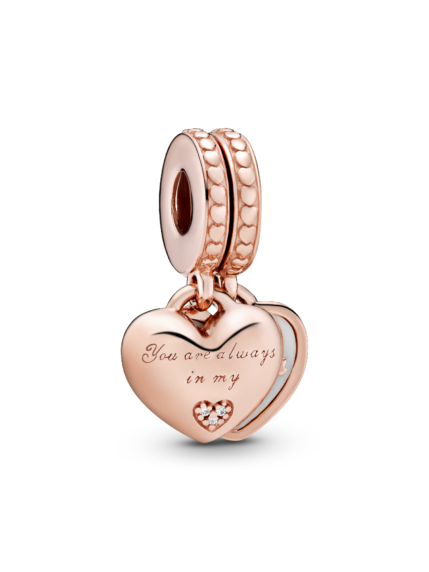 Charm colgante Siempre estás en mi corazón