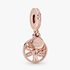 Charm colgante Árbol de familia reluciente Charm colgante Árbol de familia reluciente