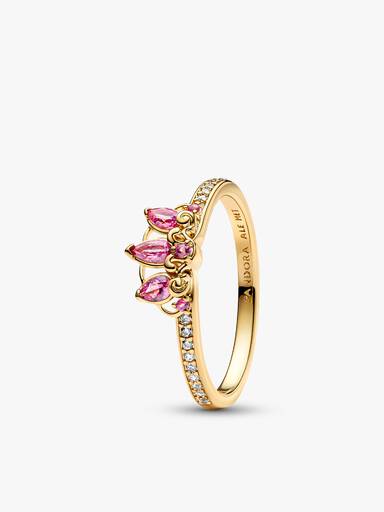 Set de anillos brillantes de Rapunzel