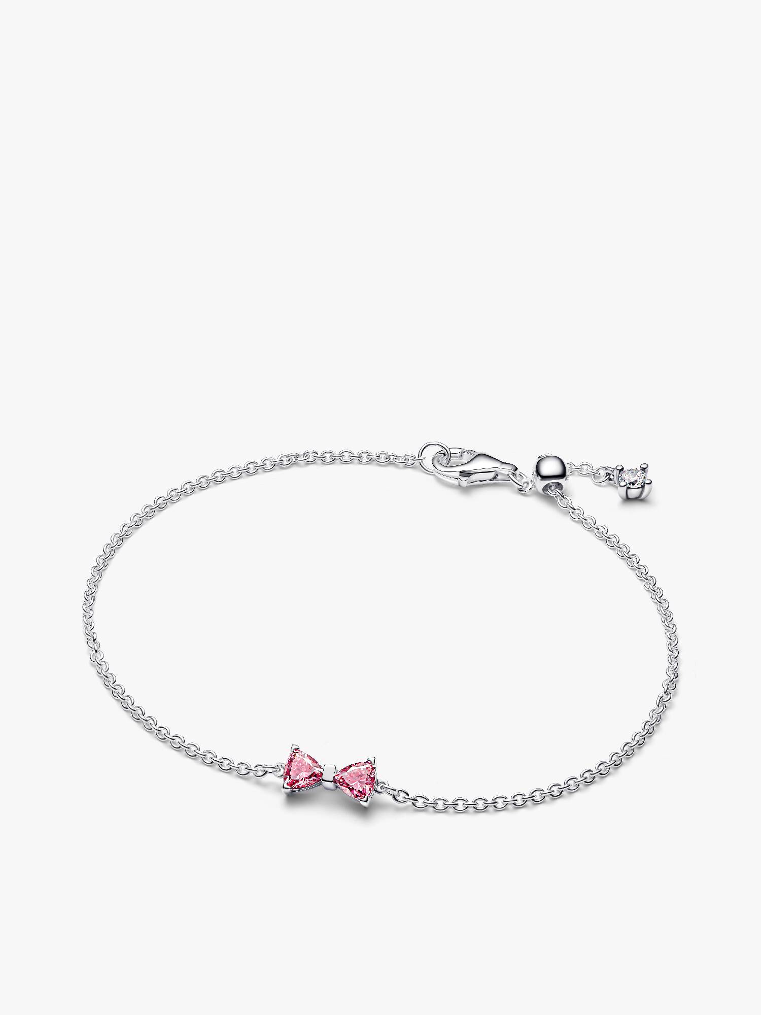 Brazalete de cadena con moño