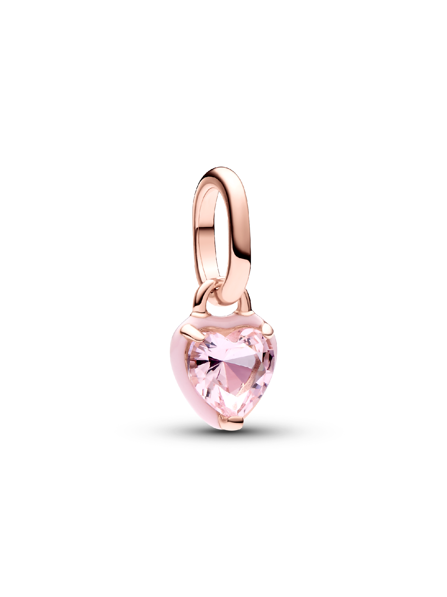 Charm Mini Colgante Corazón Chakra Rosa Pandora ME
