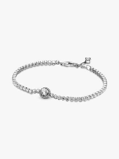 Brazalete de tenis Halo reluciente