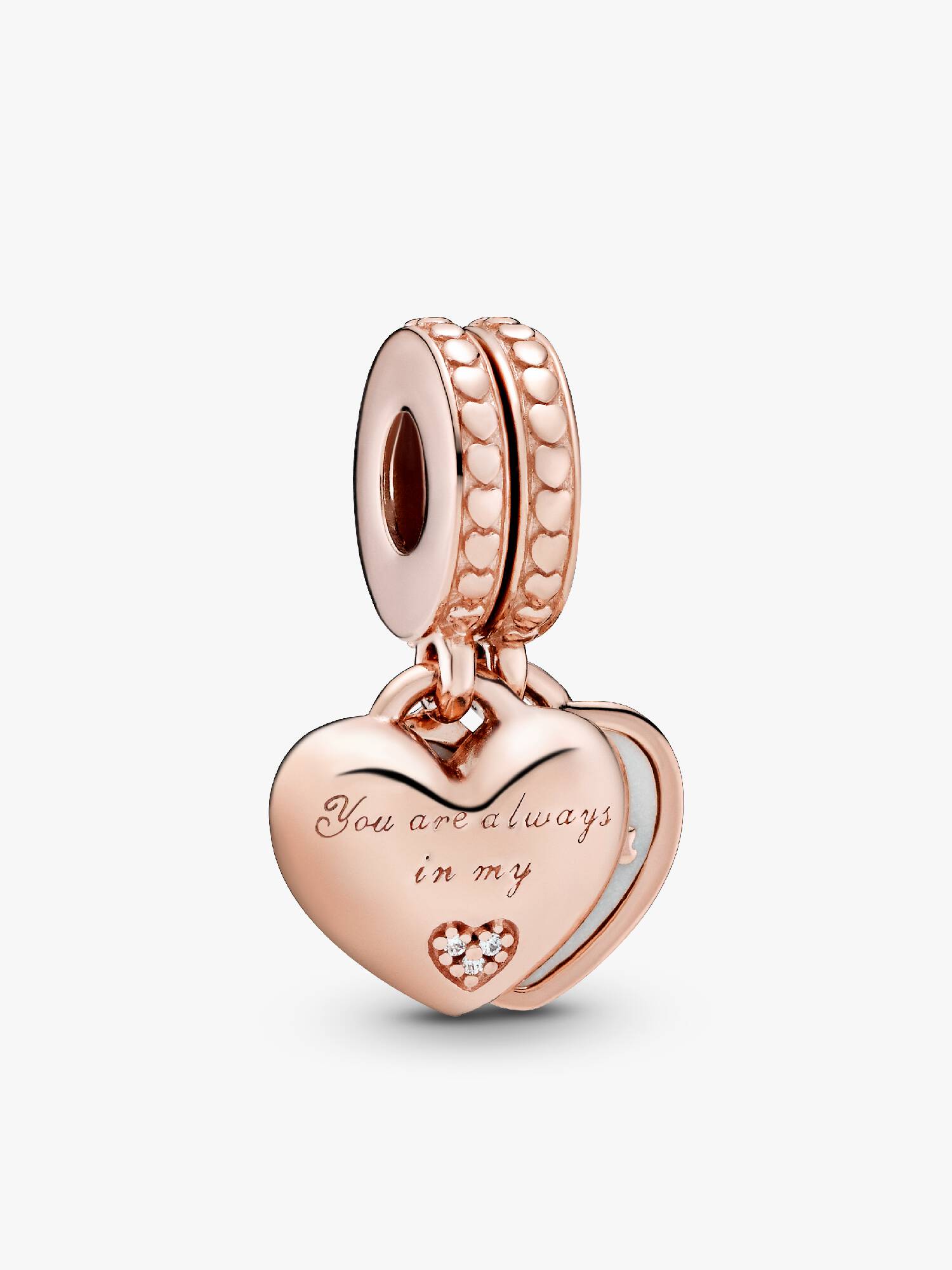 Charm colgante Siempre estás en mi corazón