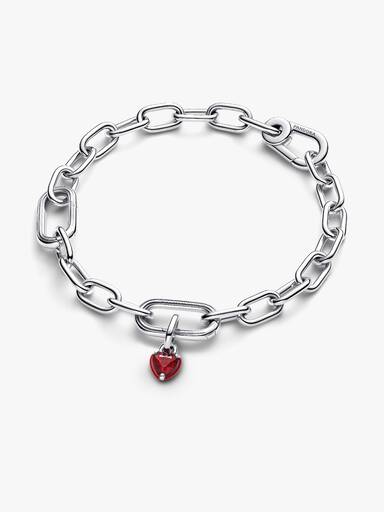 Charm Mini Colgante Corazón chakra rojo