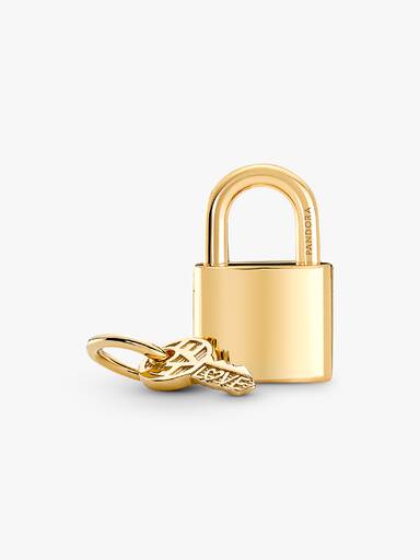 Charm colgante Candado y llave