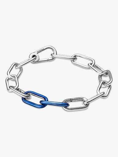 Eslabón de estilo doble azul eléctrico Pandora ME