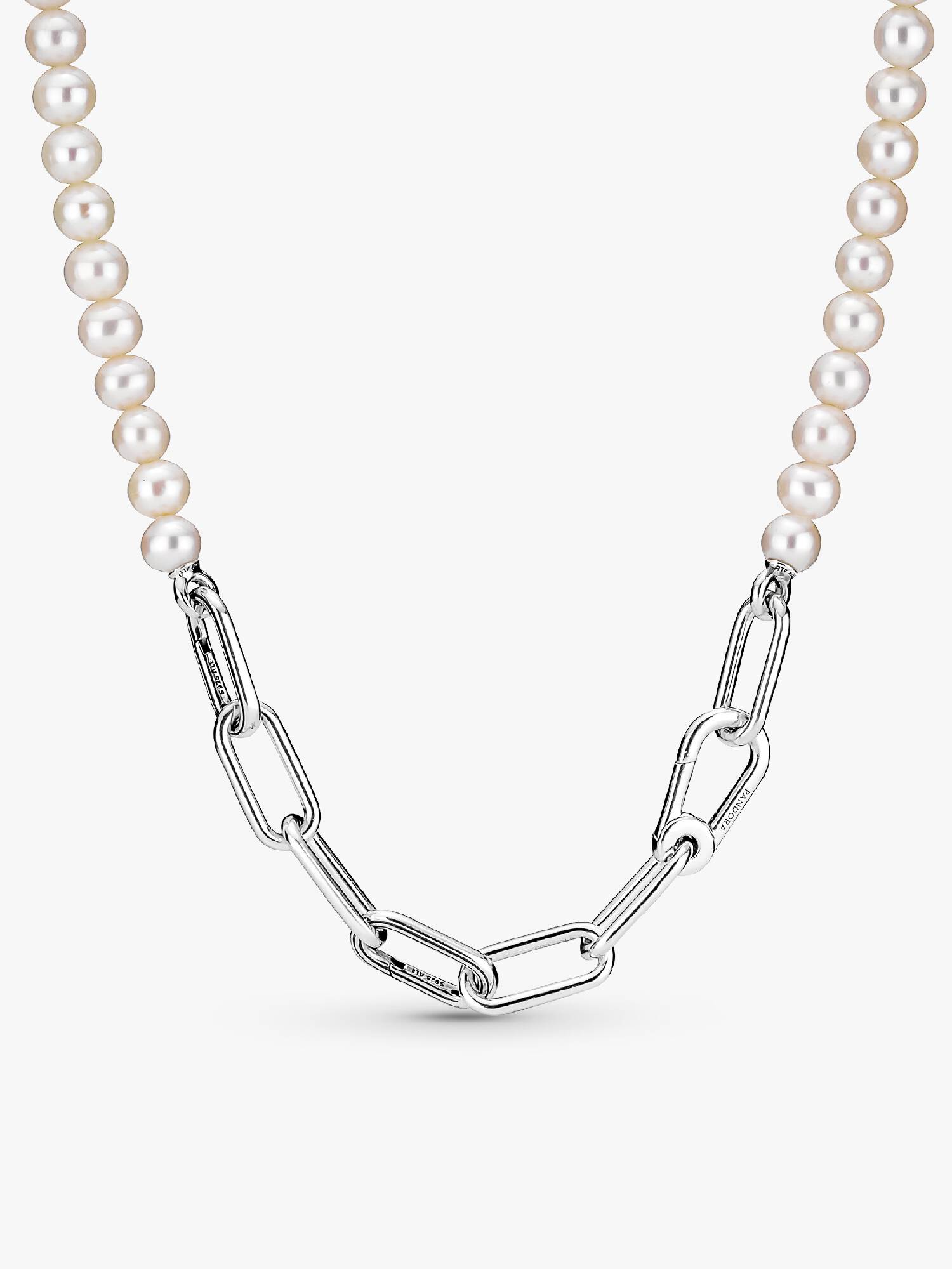 Collar de perlas cultivadas de agua dulce tratadas Pandora ME