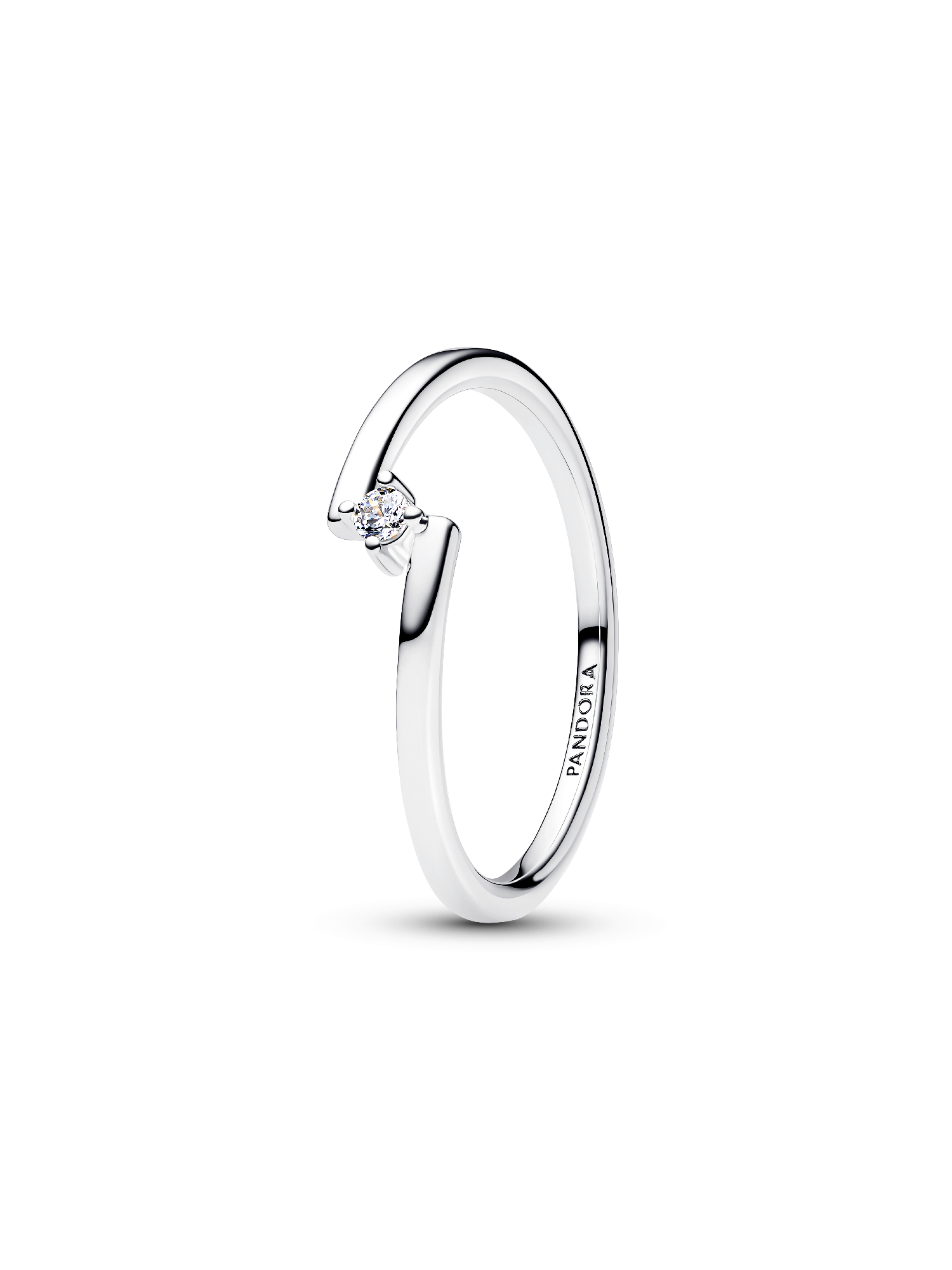 Anillo Solitario Dividido