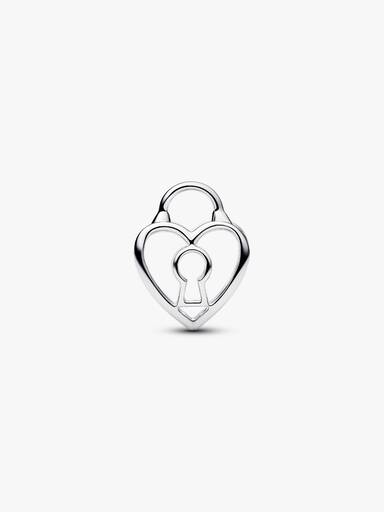Charm calado Corazón con candado
