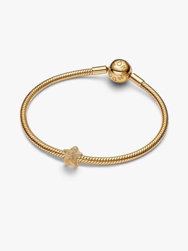 Mini Charm Estrella con textura