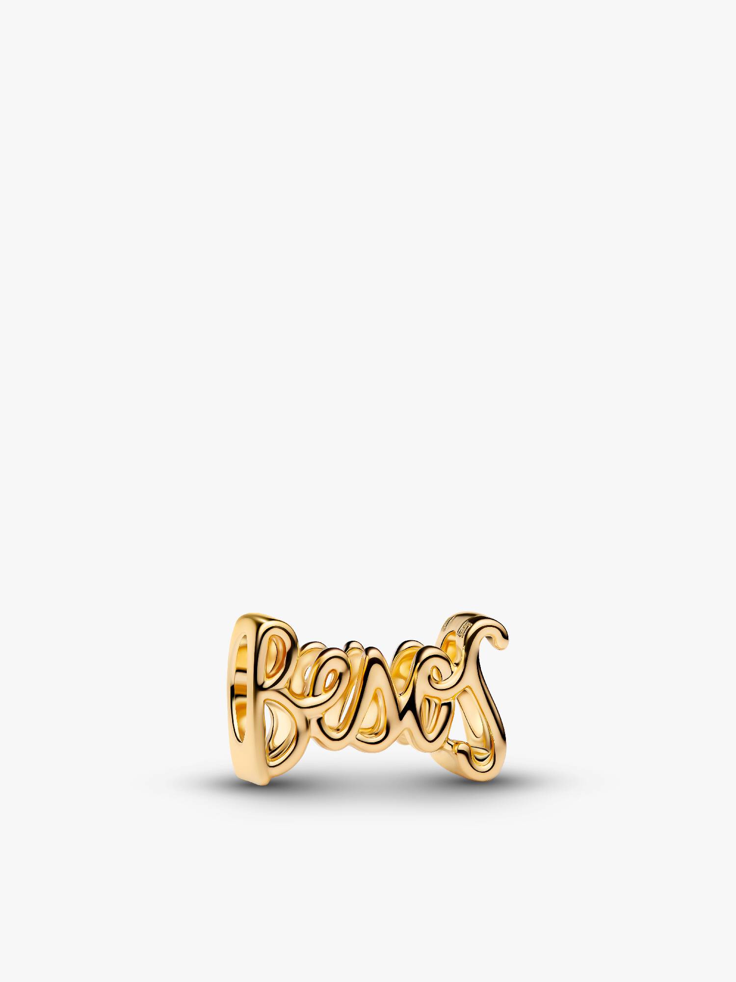 Charm con la inscripción Besos