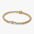 Brazalete de cuentas y pavé Brazalete de cuentas y pavé