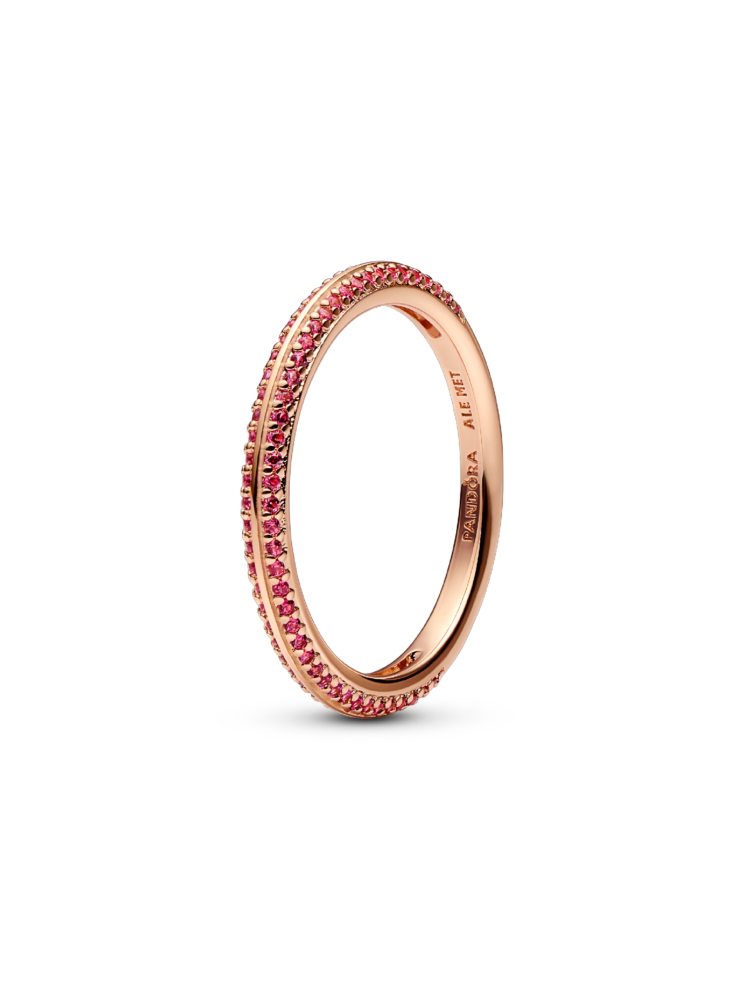 Anillo de Pavé rojo Pandora ME