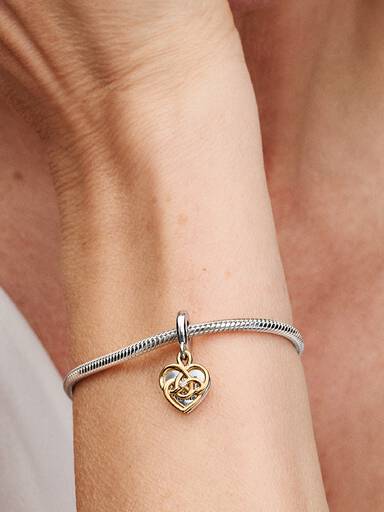 Charm Colgante Doble Mamá Grabable con Diamante Cultivado en Laboratorio