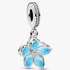 Charm Colgante Flor Azul Charm Colgante Flor Azul