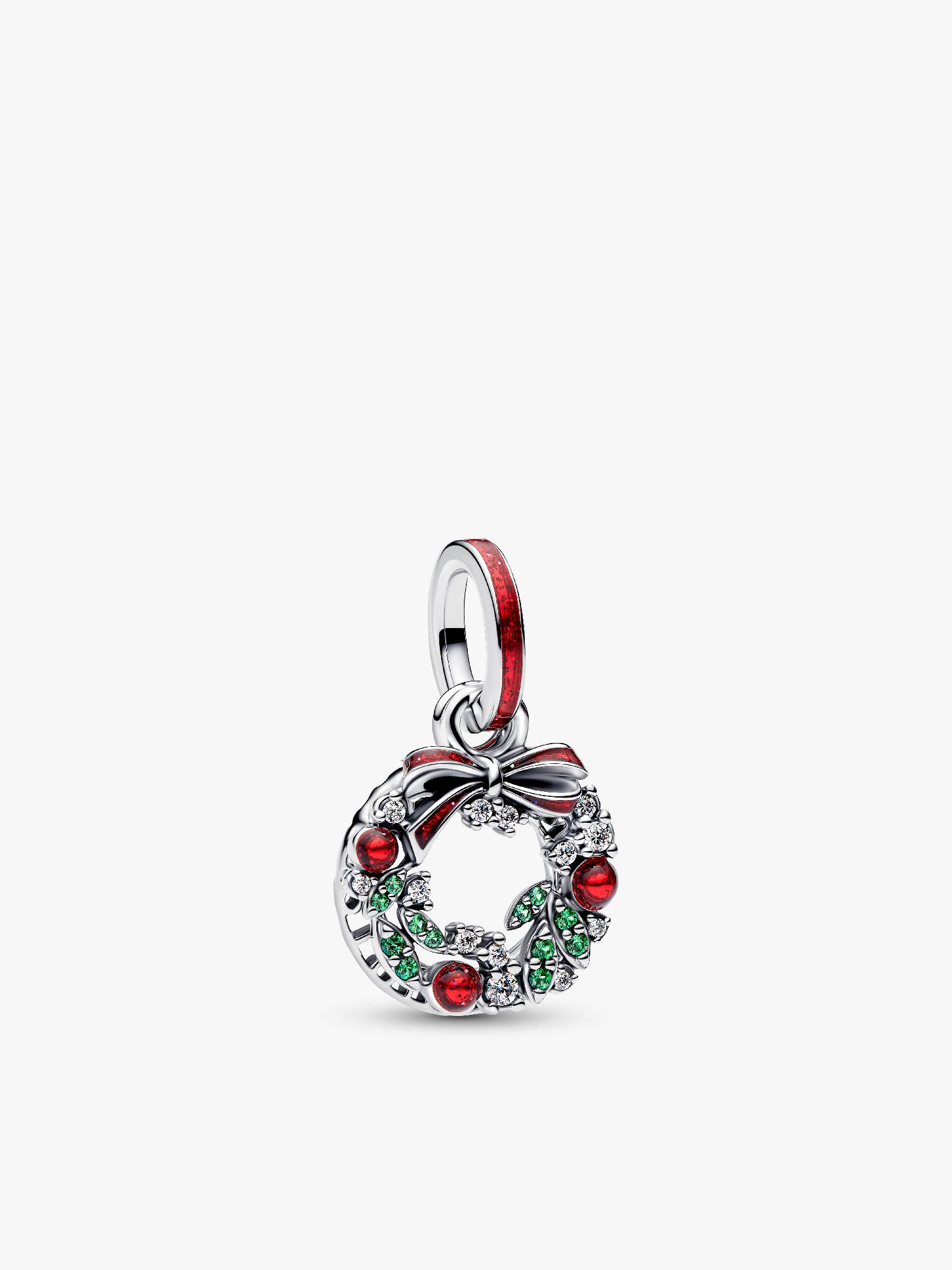 Charm doble Corona Navideña