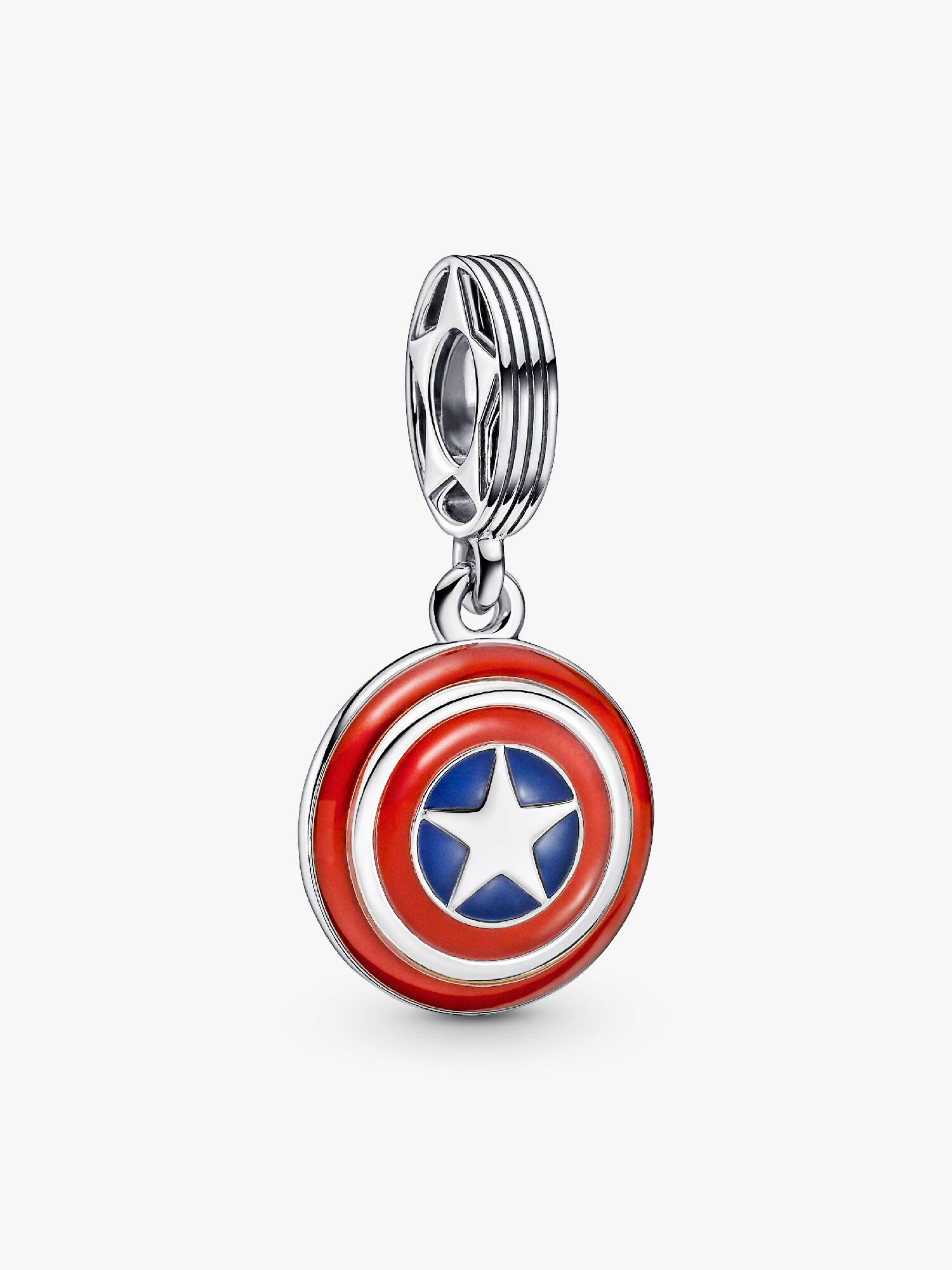Charm colgante Escudo del Capitán América de The Avengers de Marvel