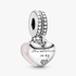 Charm colgante corazones Madre e Hija Charm colgante corazones Madre e Hija