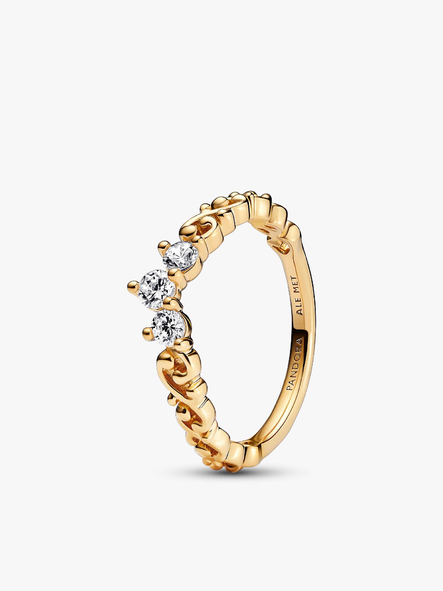 Anillo Tiara Remolino Real