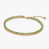 Brazalete de tenis verde reluciente Brazalete de tenis verde reluciente