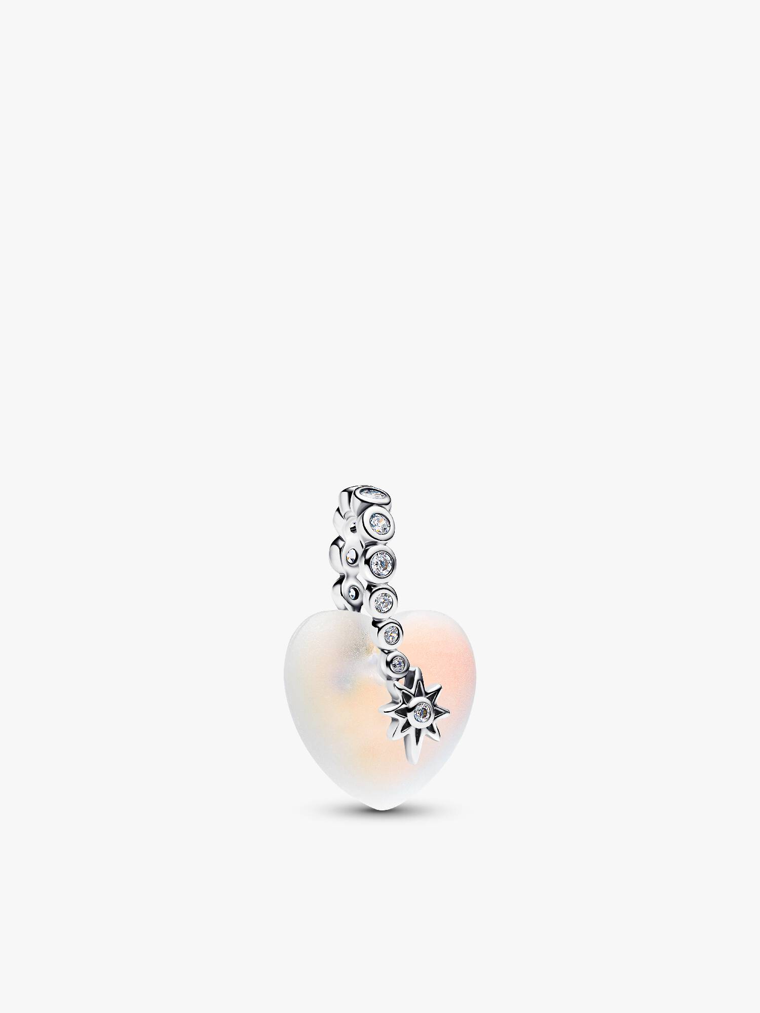 Charm Colgante Corazones y estrella fugaz