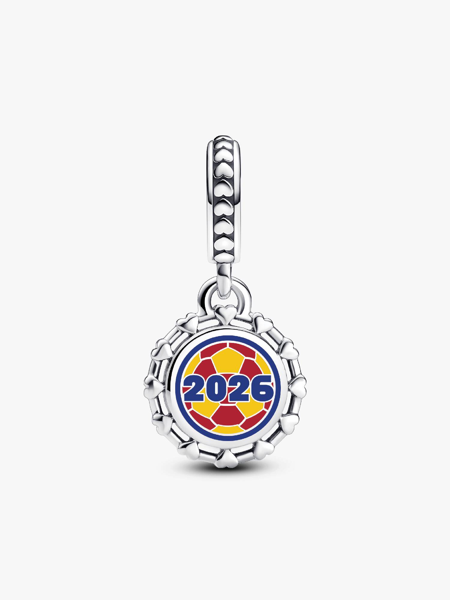 Charm Grabado Balón fútbol #10 Colombia 2026